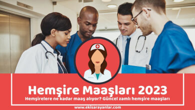 hemşire maaşları