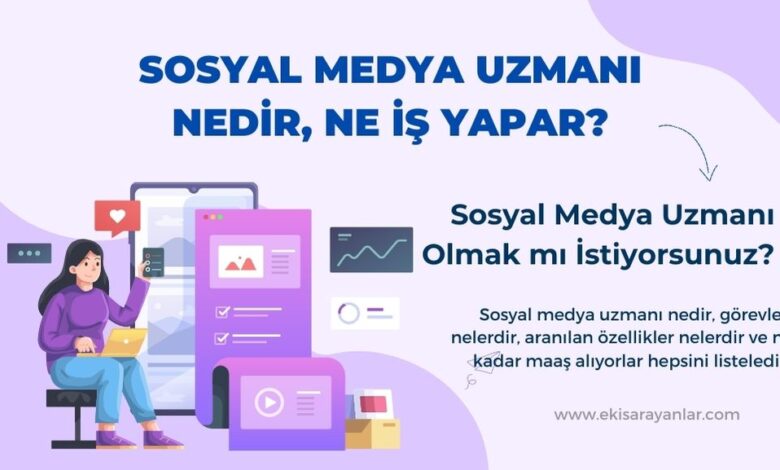 sosyal medya uzmanı